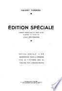 Edition spéciale