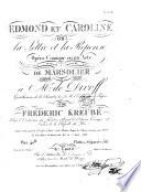 Edmond et Caroline ou la lettre et la réponse