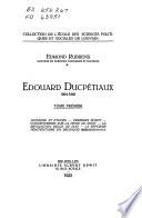 Édouard Ducpétiaux (1804-1868)...