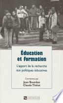 Éducation et formation