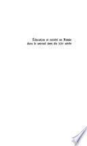 Éducation et société en Russie dans le second tiers du XIXe siècle