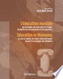 Education in museums as seen in Canada, the United States and Europe