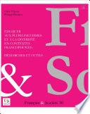 Eduquer aux plurilinguismes et à la diversité en contextes francophones