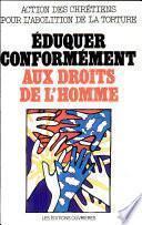 Éduquer conformément aux droits de l'homme