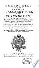 Eerste deel vanden zesden placcaert-boeck van Vlaenderen ...