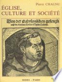 Église, culture et société