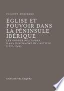 Église et pouvoir dans la péninsule Ibérique