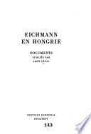 Eichmann en Hongrie