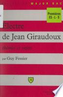 Électre, de Jean Giraudoux