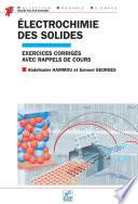 Electrochimie des solides avec rappels de cours