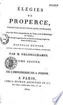 Élegies de Properce