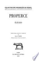 Élégies