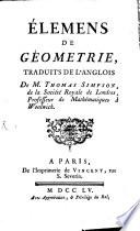 Élémens de géométrie