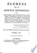 Élémens de la science notariale