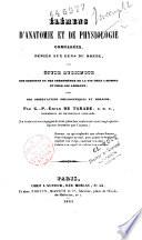 Eléments d'anatomie et de physiologie comparés, avec observations philosophiques et morales