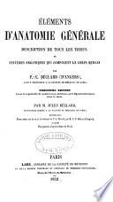 Éléments d'anatomie générale