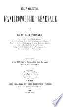Éléments d'anthropologie générale