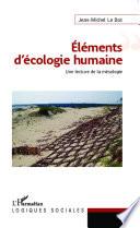 Eléments d'écologie humaine