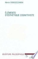 Eléments d'esthétique cognitiviste