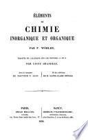 Éléments de chimie inorganique et organique