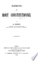 Éléments de droit constitutionnel