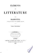 Eléments de littérature