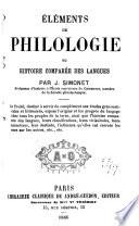 Eléments de philologie