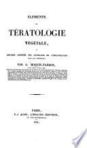 Éléments de tératologie végétale