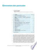 Élimination des particules