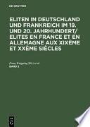 Eliten in Deutschland und Frankreich im 19. und 20. Jahrhundert