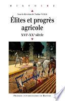 Élites et progrès agricole