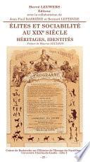 Élites et sociabilité au XIXe siècle