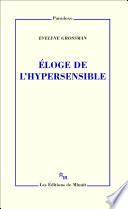 Éloge de l'hypersensible