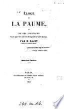 Éloge de la paume, et de ses avantages sous le rapport de la santé