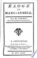 Éloge de Marc-Aurèle,