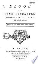 Eloge de René Descartes, proposé par l'Académie française [par Fabre de Charrin]