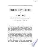 Éloge historique de F. Cuvier
