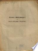 Éloge historique de Jean-Antoine Chaptal