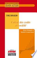 Émile Rimailho - Calcul des coûts et société