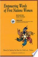 Livre Empowering words of first nations women