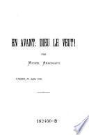 En avant. Dieu le veut