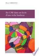 En CAE dans un lycée d'une riche banlieue