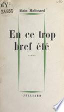 En ce trop bref été