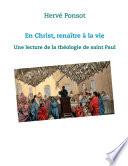 En Christ, renaître à la vie