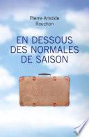 En dessous des normales de saison
