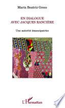 En dialogue avec Jacques Rancière