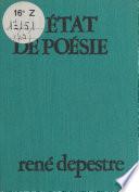 En état de poésie