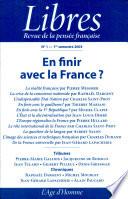 En finir avec la France?