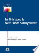 En finir avec le New Public Management
