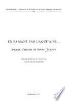 En passant par l'Aquitaine--